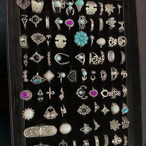 Costume jewelry rings